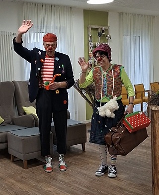 10.04.2026 Gute Laune Clowns in der Tagespflege Amberg